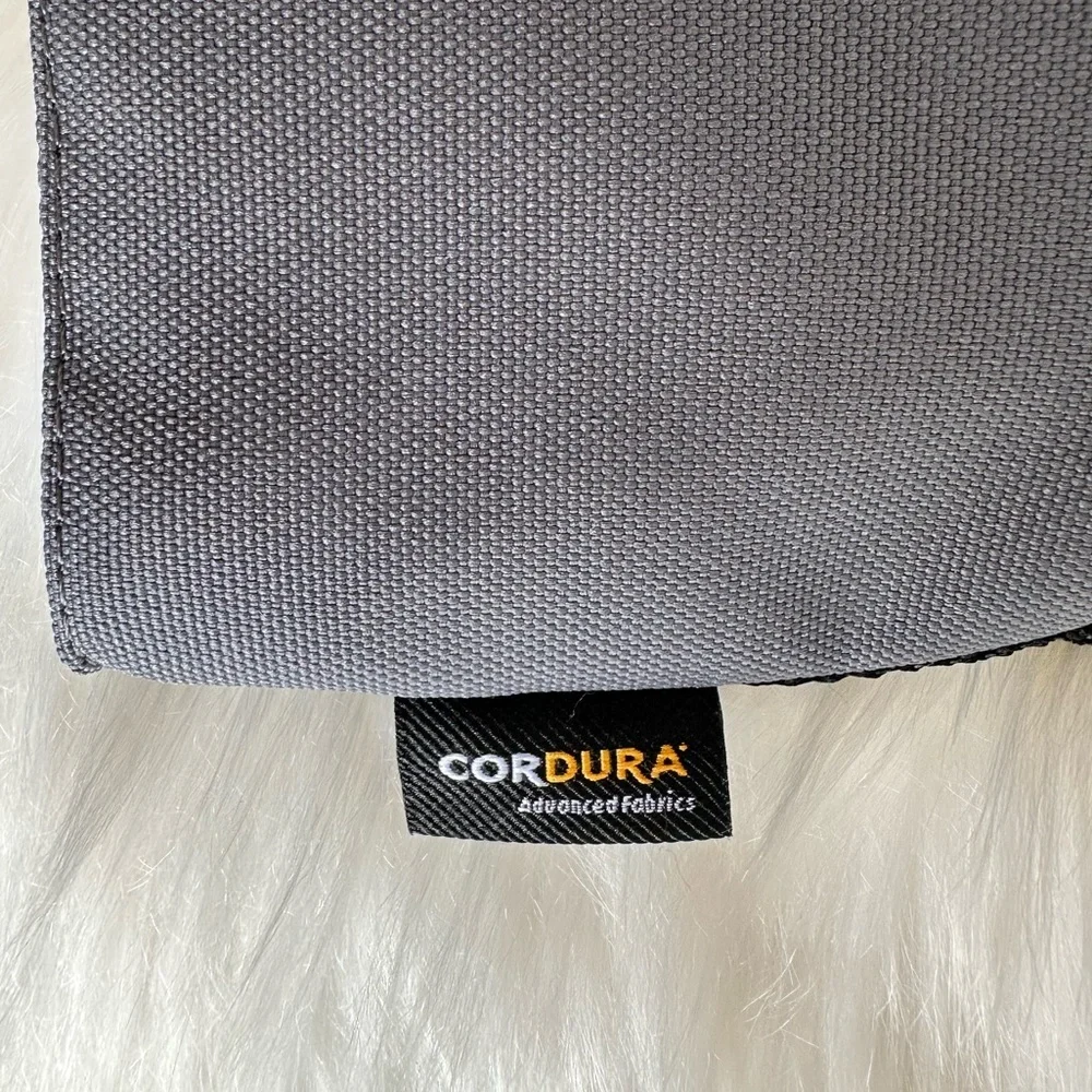 NWT Cordura Advanced Fabric Accessory Utility Pouch Dark Grey and Black